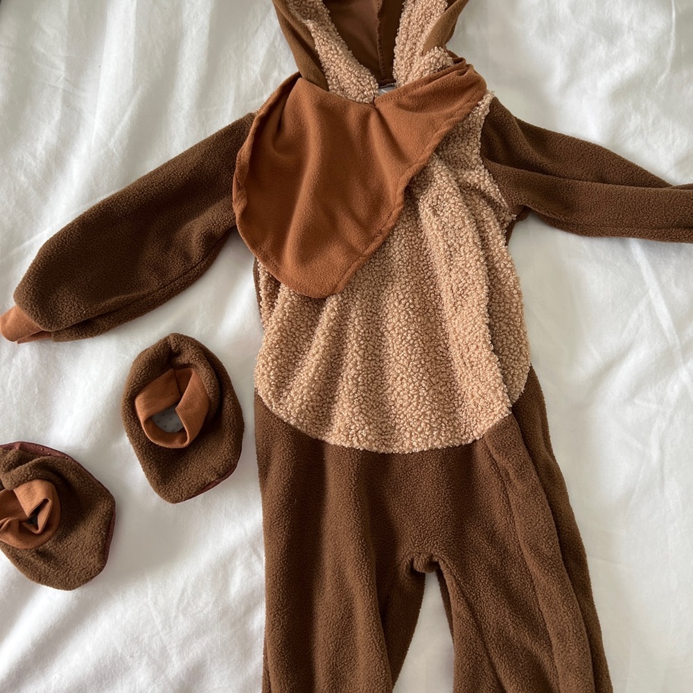 Star Wars costume - ewok baby costume for Halloween 6-12 months